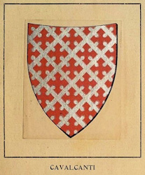 Arms Escudo Stemma Cavalcanti 1850