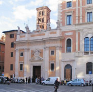 Roma - Facciata esterna San Silvestro